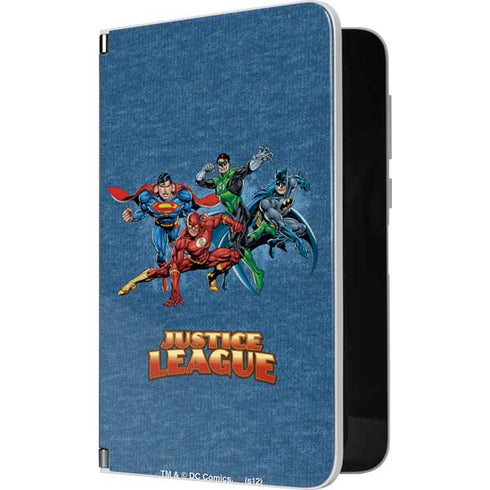 Justice League Action Pose Charcaters Surface Duo Skin