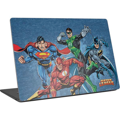 Justice League Action Pose Charcaters Surface Laptop 4 15in Skin