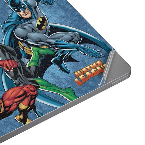Justice League Action Pose Charcaters Universal Laptop 15in (12.2 x 8.8in) Skin