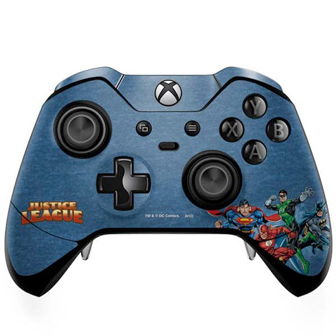 Justice League Action Pose Charcaters Xbox One Elite Controller Skin