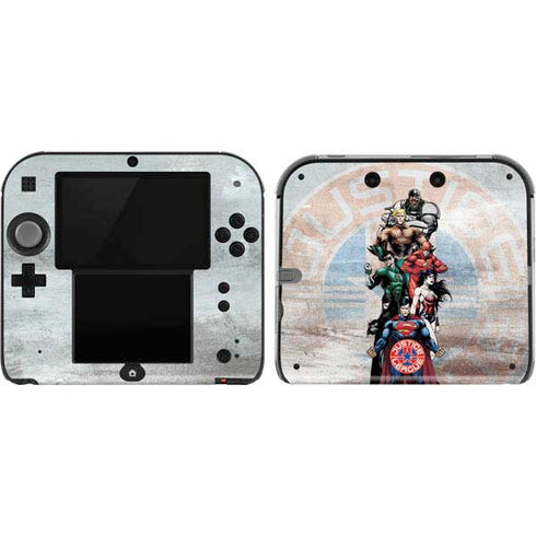 Justice League Heroes Stance 2 Nintendo 2DS Skin