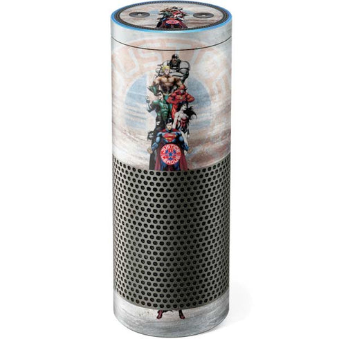 Justice League Heroes Stance 2 Amazon Echo Skin