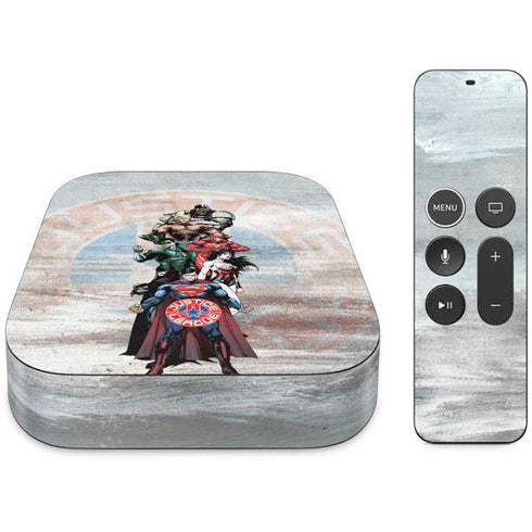 Justice League Heroes Stance 2 Apple TV Skin