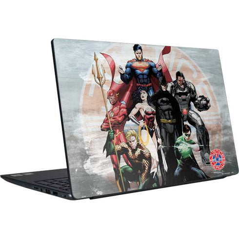 Justice League Heroes Stance 2 Dell Vostro Skin