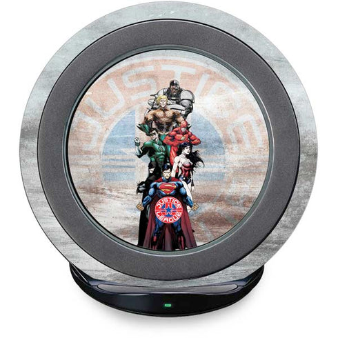 Justice League Heroes Stance 2 Fast Charge Wireless Charging Stand Skin