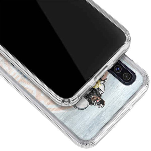 Justice League Heroes Stance 2 Galaxy A50 Clear Case