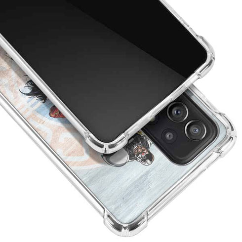 Justice League Heroes Stance 2 Galaxy A52 5G Clear Case