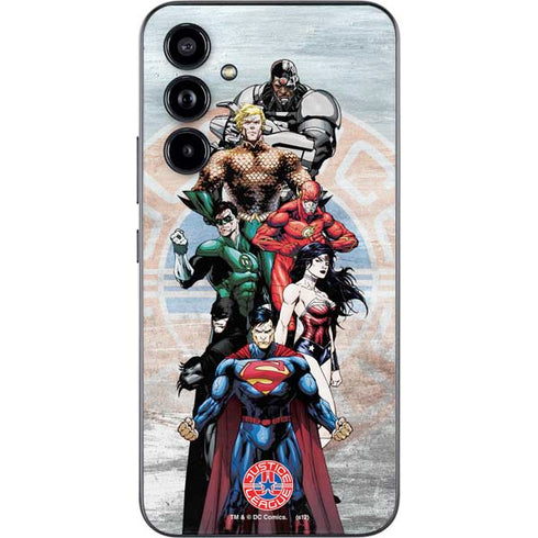 Justice League Heroes Stance 2 Galaxy A54 5G Skin