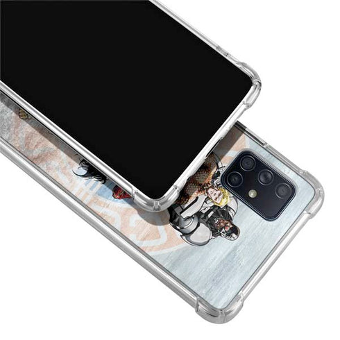 Justice League Heroes Stance 2 Galaxy A71 5G Clear Case