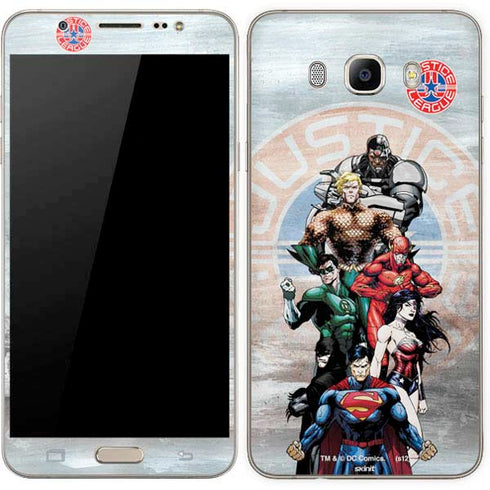 Justice League Heroes Stance 2 Galaxy J7 Skin