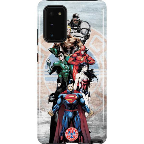 Justice League Heroes Stance 2 Galaxy Note20 5G Pro Case