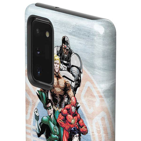 Justice League Heroes Stance 2 Galaxy Note20 5G Pro Case