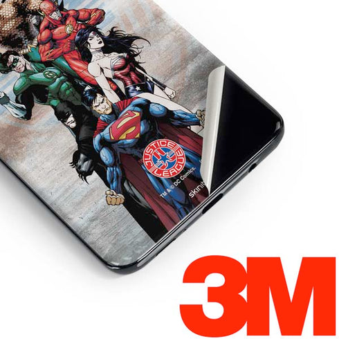 Justice League Heroes Stance 2 Galaxy S10 Plus Skin