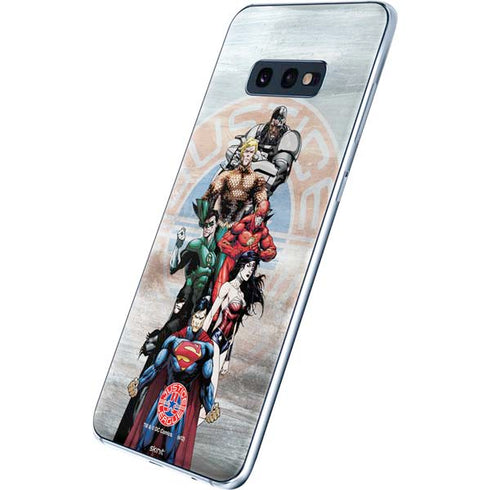 Justice League Heroes Stance 2 Galaxy S10e Skin