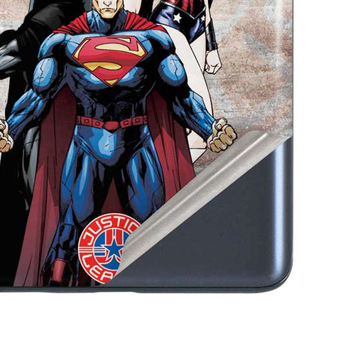 Justice League Heroes Stance 2 Galaxy S20 Fan Edition Skin
