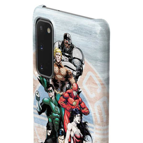 Justice League Heroes Stance 2 Galaxy S20 Lite Case