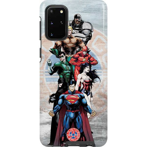 Justice League Heroes Stance 2 Galaxy S20 Plus Pro Case