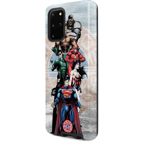 Justice League Heroes Stance 2 Galaxy S20 Plus Pro Case