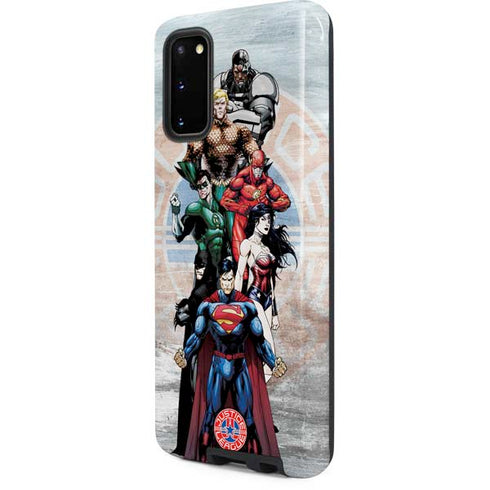 Justice League Heroes Stance 2 Galaxy S20 Pro Case