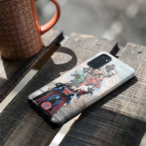 Justice League Heroes Stance 2 Galaxy S20 Pro Case