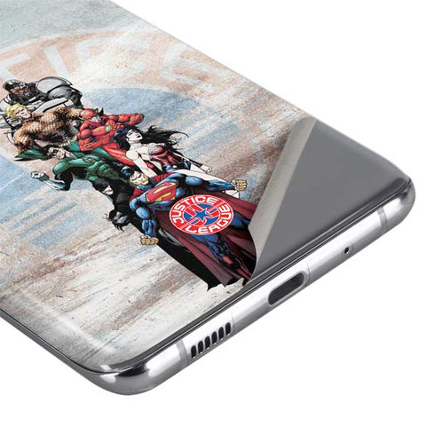 Justice League Heroes Stance 2 Galaxy S20 Ultra 5G Skin