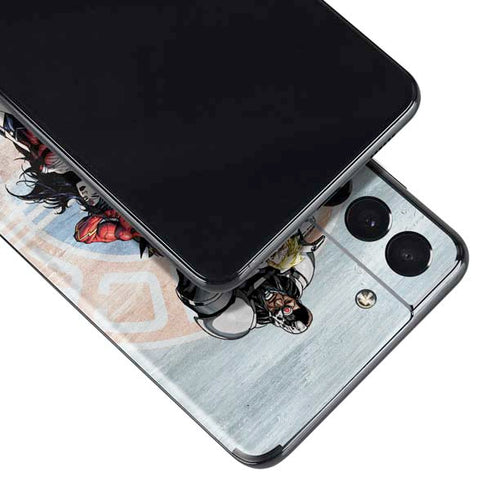 Justice League Heroes Stance 2 Galaxy S21 5G Skin