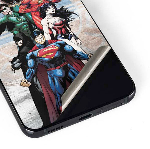 Justice League Heroes Stance 2 Galaxy S22 Plus Skin