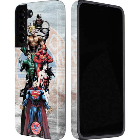 Justice League Heroes Stance 2 Galaxy S22 Pro Case