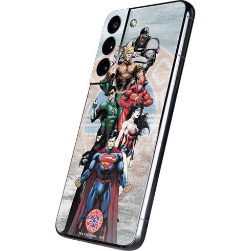 Justice League Heroes Stance 2 Galaxy S22 Skin