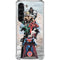 Justice League Heroes Stance 2 Galaxy S23 Clear Case