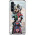 Justice League Heroes Stance 2 Galaxy S23 FE Clear Case