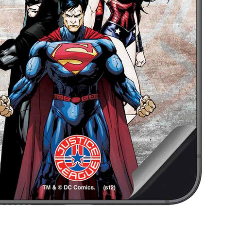 Justice League Heroes Stance 2 Galaxy S23 FE Skin