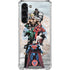 Justice League Heroes Stance 2 Galaxy S23 Plus Clear Case