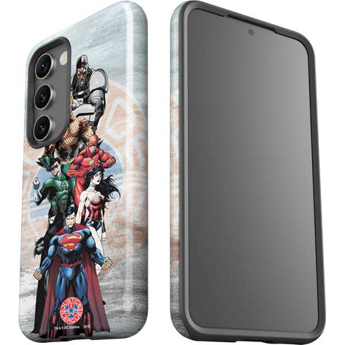 Justice League Heroes Stance 2 Galaxy S23 Pro Case