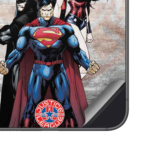 Justice League Heroes Stance 2 Galaxy S23 Skin