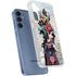 Justice League Heroes Stance 2 Galaxy S24 Clear Case