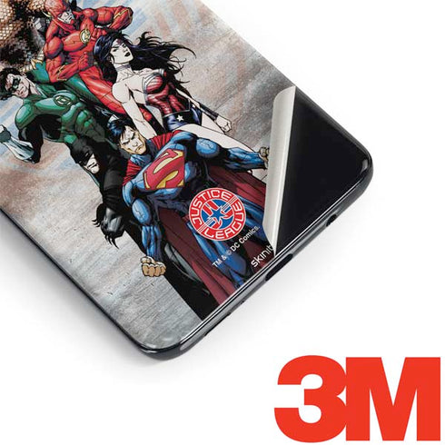 Justice League Heroes Stance 2 Galaxy S9 Skin