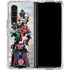 Justice League Heroes Stance 2 Galaxy Z Fold4 5G Clear Case