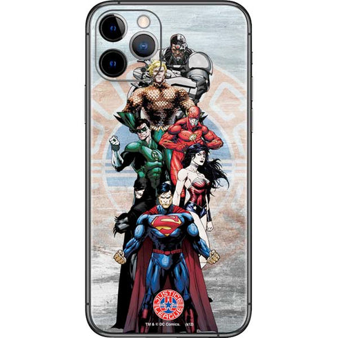 Justice League Heroes Stance 2 iPhone 11 Pro Skin