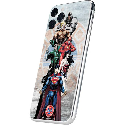 Justice League Heroes Stance 2 iPhone 11 Pro Skin