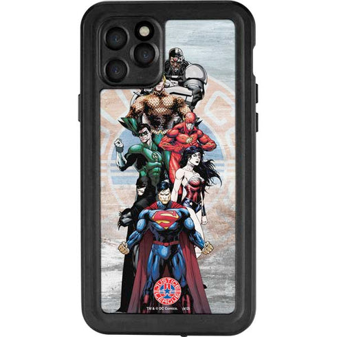 Justice League Heroes Stance 2 iPhone 11 Pro Waterproof Case