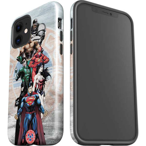 Justice League Heroes Stance 2 iPhone 12 Impact Case
