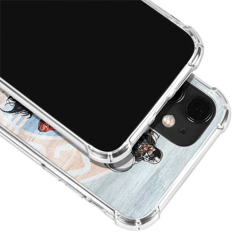 Justice League Heroes Stance 2 iPhone 12 Mini Clear Case