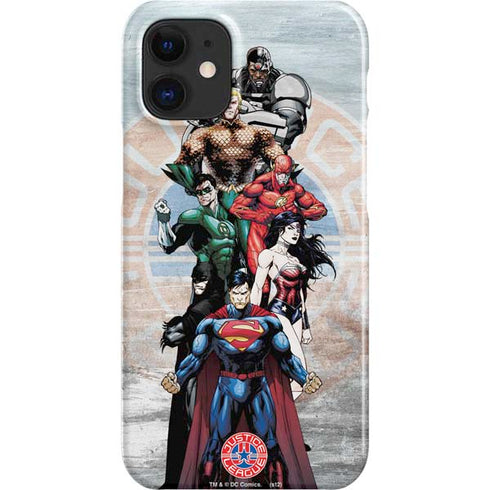 Justice League Heroes Stance 2 iPhone 12 Mini Lite Case
