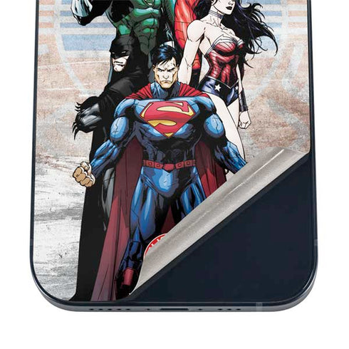 Justice League Heroes Stance 2 iPhone 12 Mini Skin