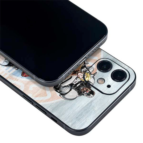 Justice League Heroes Stance 2 iPhone 12 Mini Skin