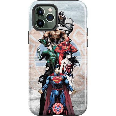 Justice League Heroes Stance 2 iPhone 12 Pro Impact Case