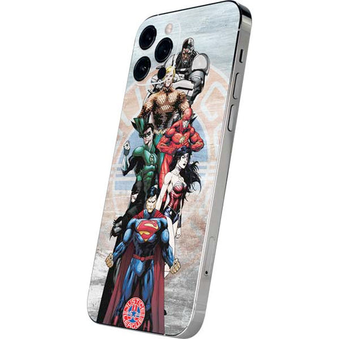 Justice League Heroes Stance 2 iPhone 12 Pro Skin