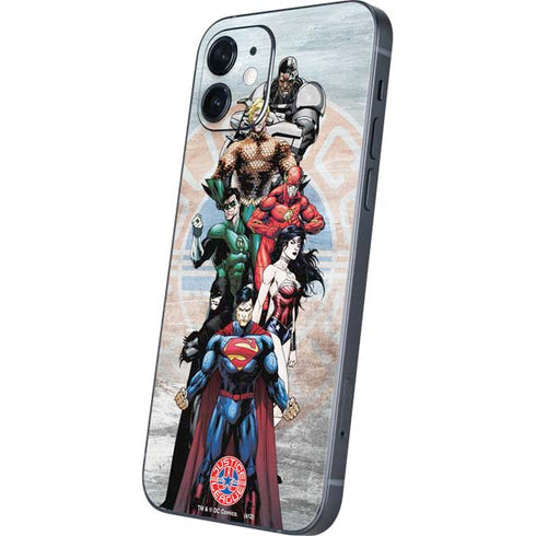 Justice League Heroes Stance 2 iPhone 12 Skin