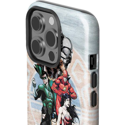 Justice League Heroes Stance 2 iPhone 13 Pro Impact Case